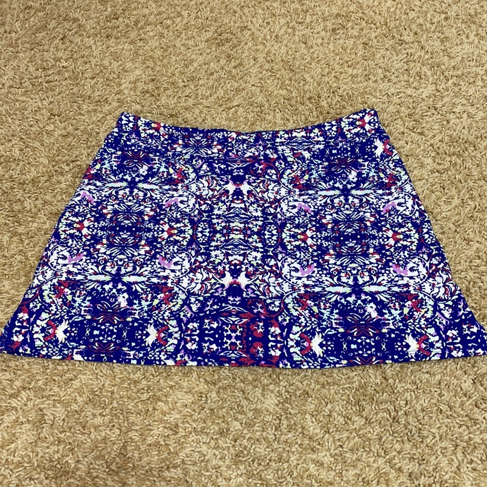 Colorful skort